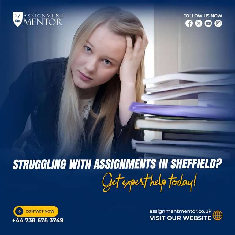 Need assignment help in Sheffield? Get expert assistance with a 30% discount! Get tailored support for academic success.